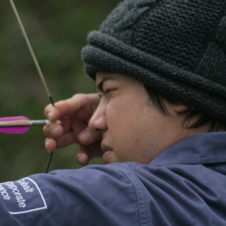 Archery activity with hi5 leadership development