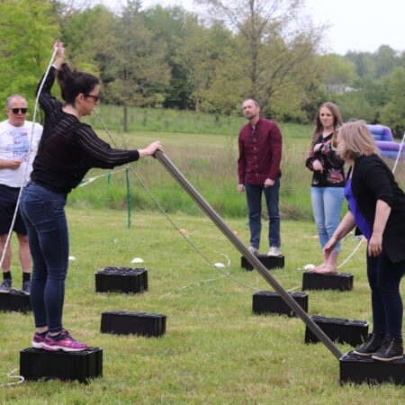 Teambuilding and leadership development activities with Hi5 at CIM moor hall