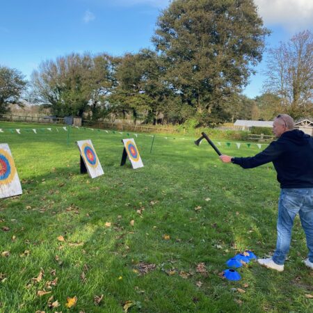 axe throwing team development